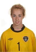 1 August 2013; Brooke Dunne, Republic of Ireland. Republic of Ireland Women's U17 Squad Headshots, Johnstown House Hotel, Enfield, Co. Meath. Picture credit: Brian Lawless / SPORTSFILE