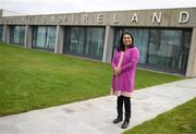 8 March 2022; The positive impact of FAI female staff members on Irish football is recognised as part of International Women's Day celebrations. Prasana Balakrishnan, FAI assistant accountant, at FAI Headquarters in Abbotstown, Dublin. Photo by Stephen McCarthy/Sportsfile