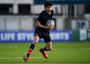 10 March 2022; Charlie Hempenstall of Wesley College during the Bank of Ireland Leinster Rugby Schools Junior Cup 2nd Round match between Blackrock College and Wesley College at Energia Park in Dublin. Photo by Harry Murphy/Sportsfile