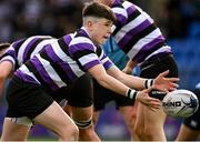 11 March 2022; Jamie Coleman of Terenure College during the Bank of Ireland Leinster Schools Junior Cup 2nd Round match between Terenure College and St Michaels College at Energia Park in Dublin. Photo by Harry Murphy/Sportsfile