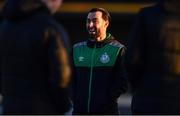 14 March 2022; Richie Towell of Shamrock Rovers before the SSE Airtricity League Premier Division match between Dundalk and Shamrock Rovers at Oriel Park in Dundalk, Louth. Photo by Ben McShane/Sportsfile