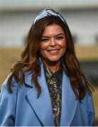 16 March 2022; Radio presenter Doireann Garrihy in attendance on day two of the Cheltenham Racing Festival at Prestbury Park in Cheltenham, England. Photo by David Fitzgerald/Sportsfile Photo by David Fitzgerald/Sportsfile