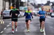 17 March 2022; Runners warm-up before the Kia Race Series 5k of Portlaoise in Laois. Photo by Ben McShane/Sportsfile