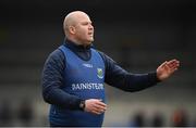 20 March 2022; Wicklow manager Alan Costello during the Allianz Football League Division 3 match between Longford and Wicklow at Glennon Brothers Pearse Park in Longford. Photo by Philip Fitzpatrick/Sportsfile