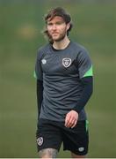 22 March 2022; Jeff Hendrick during a Republic of Ireland training session at the FAI National Training Centre in Abbotstown, Dublin. Photo by Stephen McCarthy/Sportsfile