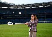 28 March 2022; Rowena McCappin, Head of External Relations and Engagement, Glen Dimplex in attendance at Croke Park in Dublin as Glen Dimplex announced a new five year sponsorship of the Camogie championships and association. The Draws for the 2022 Senior, Intermediate and Premier Junior competitions were also announced. Photo by David Fitzgerald/Sportsfile