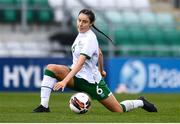 29 March 2022; Aoife Kelly of Republic of Ireland during the UEFA Women's U17's Round 2 Qualifier match between Republic of Ireland and Iceland at Tallaght Stadium in Dublin. Photo by Ben McShane/Sportsfile