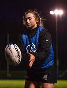 30 March 2022; Rachael Murphy during a Leinster Rugby Women's training session at Energia Park in Dublin. Photo by David Fitzgerald/Sportsfile