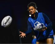 30 March 2022; Eimear Corri during a Leinster Rugby Women's training session at Energia Park in Dublin. Photo by David Fitzgerald/Sportsfile