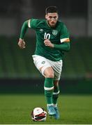 29 March 2022; Matt Doherty of Republic of Ireland during the international friendly match between Republic of Ireland and Lithuania at the Aviva Stadium in Dublin. Photo by Sam Barnes/Sportsfile