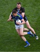 3 April 2022; Jack Barry of Kerry in action against Conor O'Shea of Mayo during the Allianz Football League Division 1 Final match between Kerry and Mayo at Croke Park in Dublin. Photo by Piaras Ó Mídheach/Sportsfile