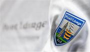 9 April 2022; A detailed view of the Waterford jersey during a Waterford Hurling squad portraits session at Gold Coast Sports Resort in Ballinacourty, Waterford. Photo by Seb Daly/Sportsfile