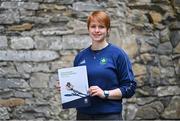 12 April 2022; The Olympic Federation of Ireland today launched the Winter Sports Strategy which is calling for a structured approach to supporting winter sports and athletes in Ireland. Pictured at the launch is luge athlete Elsa Desmond. Photo by Ramsey Cardy/Sportsfile