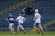 13 April 2022; Supporters watch the action from the stand during the 2022 oneills.com Munster GAA Hurling Under 20 Championship Group 2 Round 2 match between Tipperary and Waterford at FBD Semple Stadium in Thurles, Tipperary. Photo by Seb Daly/Sportsfile