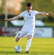 15 April 2022; Mikie Rowe of Galway United during the SSE Airtricity League First Division match between Waterford and Galway United FC at RSC in Waterford. Photo by Michael P Ryan/Sportsfile