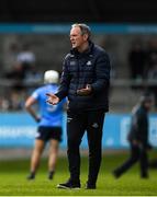 16 April 2022; Dublin manager Mattie Kenny during the Leinster GAA Hurling Senior Championship Round 1 match between Dublin and Laois at Parnell Park in Dublin. Photo by Eóin Noonan/Sportsfile