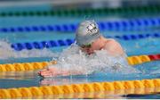 21 April 2022; Uiseann Cooke of Tuam SC competing in his Boys 50 metre breaststroke heat during the Swim Ireland Open Championships at the National Aquatic Centre, on the Sport Ireland Campus, in Dublin. Photo by Seb Daly/Sportsfile