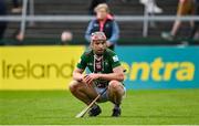 23 April 2022; Johnny Bermingham of Westmeath after his side's defeat during the Leinster GAA Hurling Senior Championship Round 2 match between Galway and Westmeath at Pearse Stadium in Galway. Photo by Seb Daly/Sportsfile