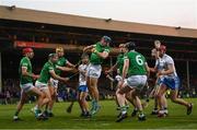 23 April 2022; Mike Casey of Limerick during the Munster GAA Hurling Senior Championship Round 2 match between Limerick and Waterford at TUS Gaelic Grounds in Limerick. Photo by Stephen McCarthy/Sportsfile