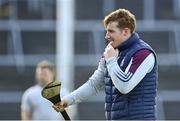 23 April 2022; Conor Whelan of Galway before the Leinster GAA Hurling Senior Championship Round 2 match between Galway and Westmeath at Pearse Stadium in Galway. Photo by Seb Daly/Sportsfile