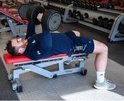 27 April 2022; Peter Dooley during a Leinster Rugby squad gym session at Virgin Active in Cape Town, South Africa. Photo by Harry Murphy/Sportsfile