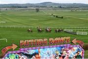 27 April 2022; Runners and riders in action during the Louis Fitzgerald Hotel Hurdle during day two of the Punchestown Festival at Punchestown Racecourse in Kildare. Photo by David Fitzgerald/Sportsfile