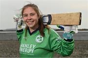 28 April 2022; Ireland cricketer Cara Murray stands for a portrait during the Ireland’s International Cricket Season Launch at HBV Studios in Dublin. Photo by Sam Barnes/Sportsfile