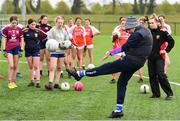 30 April 2022; LGFA National development officer William Harmon during the 2022 ZuCar Gaelic4Teens Festival Day at the GAA National Games Development Centre in Abbotstown, Dublin. Photo by Sam Barnes/Sportsfile