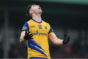 30 April 2022; Cathal Heneghan of Roscommon reacts during the Connacht GAA Football Senior Championship Semi-Final match between Roscommon and Sligo at Markievicz Park in Sligo. Photo by Brendan Moran/Sportsfile