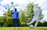 4 April 2022; Bluebell United captain Tayem Dinamumenga during the FAI Centenary Intermediate Cup Final Media Day at FAI Headquarters in Abbotstown, Dublin. Photo by Ben McShane/Sportsfile