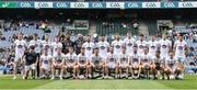 15 May 2022; The Kildare panel before the Leinster GAA Football Senior Championship Semi-Final match between Kildare and Westmeath at Croke Park in Dublin. Photo by Seb Daly/Sportsfile