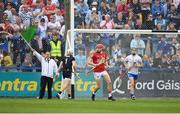 15 May 2022; Alan Connolly of Cork after scoring their side's second goal during the Munster GAA Hurling Senior Championship Round 4 match between Waterford and Cork at Walsh Park in Waterford. Photo by Stephen McCarthy/Sportsfile