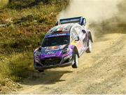 20 May 2022; Craig Breen and Paul Nagle of Ireland in their Ford Puma Rally 1 during day two of the FIA World Rally Championship Vodafone Rally de Portugal in Porto, Portugal. Photo by Philip Fitzpatrick/Sportsfile