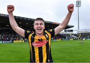 22 May 2022; Pádraig Lennon of Kilkenny celebrates after his side's victory in the oneills.com GAA Hurling All-Ireland U20 Championship Final match between Kilkenny and Limerick at FBD Semple Stadium in Thurles, Tipperary. Photo by Piaras Ó Mídheach/Sportsfile