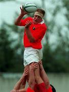 3 October 1998; Michael O'Driscoll of Munster during the Guinness Interprovincial Championship match between Munster and Ulster at Musgrave Park in Cork. Photo by Matt Browne/Sportsfile