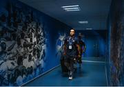 28 May 2022; James Lowe of Leinster arrives before the Heineken Champions Cup Final match between Leinster and La Rochelle at Stade Velodrome in Marseille, France. Photo by Harry Murphy/Sportsfile