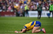 29 May 2022; Niall Daly of Roscommon dejected after his side's defeat in the Connacht GAA Football Senior Championship Final match between Galway and Roscommon at Pearse Stadium in Galway. Photo by Sam Barnes/Sportsfile