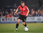 6 May 2022; Joe Thomson of Derry City during the SSE Airtricity League Premier Division match between Derry City and Bohemians at The Ryan McBride Brandywell Stadium in Derry. Photo by Stephen McCarthy/Sportsfile