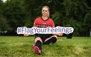 2 June 2022; Katie Burdis of Bohemians during the SSE Airtricity WNL Well-Being Programme Launch at the FAI Headquarters in Abbotstown, Dublin. Photo by George Tewkesbury/Sportsfile