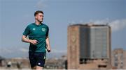 2 June 2022; Nathan Collins during a Republic of Ireland training session at the Yerevan Football Academy in Yerevan, Armenia. Photo by Stephen McCarthy/Sportsfile