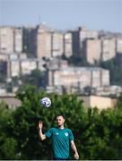 2 June 2022; Will Keane during a Republic of Ireland training session at the Yerevan Football Academy in Yerevan, Armenia. Photo by Stephen McCarthy/Sportsfile