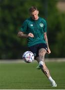 2 June 2022; James McClean during a Republic of Ireland training session at the Yerevan Football Academy in Yerevan, Armenia. Photo by Stephen McCarthy/Sportsfile