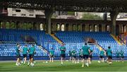 3 June 2022; A general view during a Republic of Ireland training session at Vazgen Sargsyan Republican Stadium in Yerevan, Armenia.  Photo by Stephen McCarthy/Sportsfile