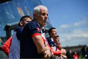 4 June 2022; New York selector Gene O'Callaghan looks on during the Tailteann Cup Quarter-Final match between Offaly and New York at O'Connor Park in Tullamore, Offaly. Photo by David Fitzgerald/Sportsfile