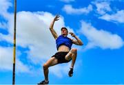 4 June 2022; Ben Connolly of St Josephs CBS Nenagh, Tipperary, competing in the senior boys pole vault at the Irish Life Health All Ireland Schools Track and Field Championships at Tullamore in Offaly. Photo by Sam Barnes/Sportsfile