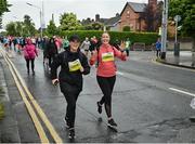 5 June 2022; Participants during the 2022 Vhi Women’s Mini Marathon in Dublin. 20,000 women from all over the country took to the streets of Dublin to run, walk and jog the 10km route, raising much needed funds for hundreds of charities around the country. www.vhiwomensminimarathon.ie Photo by Sam Barnes/Sportsfile