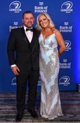 4 June 2022; On arrival at the Leinster Rugby Awards Ball are Stephen Lynham and Olivia Brady. The Leinster Rugby Awards Ball, which took place at the Clayton Burlington Hotel in Dublin, was a celebration of the 2021/22 Leinster Rugby season to date. Photo by Harry Murphy/Sportsfile