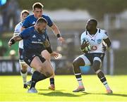 10 June 2022; Madosh Tambwe of Vodacom Bulls in action against Andrew Porter of Leinster during the United Rugby Championship Semi-Final match between Leinster and Vodacom Bulls at the RDS Arena in Dublin. Photo by David Fitzgerald/Sportsfile