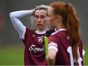 11 June 2022; Tracey Leonard of Galway dejected after her side's defeat in the TG4 All-Ireland Ladies Football Senior Championship Group C - Round 1 match between Kerry and Galway at St Brendan's Park in Birr, Offaly. Photo by Sam Barnes/Sportsfile