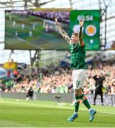 11 June 2022; James McClean of Republic of Ireland during the UEFA Nations League B group 1 match between Republic of Ireland and Scotland at the Aviva Stadium in Dublin. Photo by Seb Daly/Sportsfile